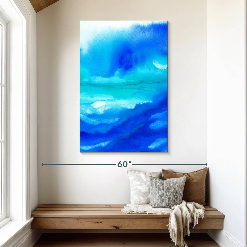 Ciel bleu Avery Rise, H 48 po x l 32 po
