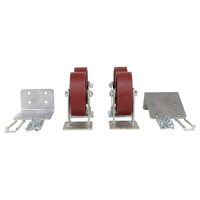 Ensemble de roulettes en acier Ductile