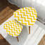 Ensemble de 2 tables basses gigognes Triangle