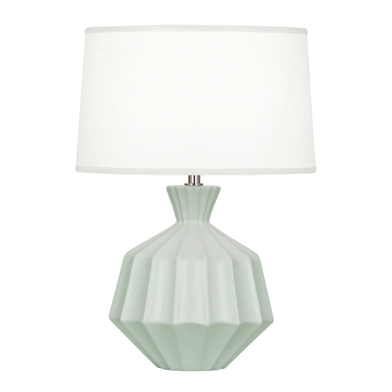 Small Orion Accent Lamp, Matte Celadon