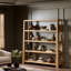 Boris Bookcase - Aged Natural Oak