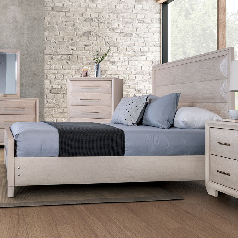 Brookline Bed, King, White