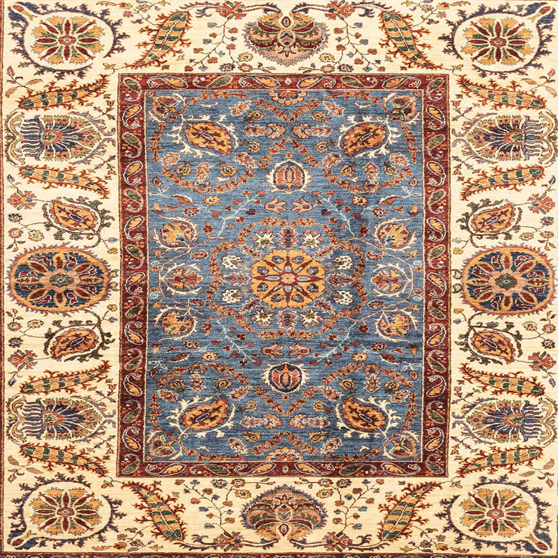 Oriental Indoor Rug, Square 8'
