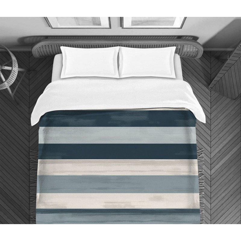 Horizontal Stripe Comforter