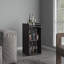 Bar, 1 porte vitrée, 3 tablettes-585218601