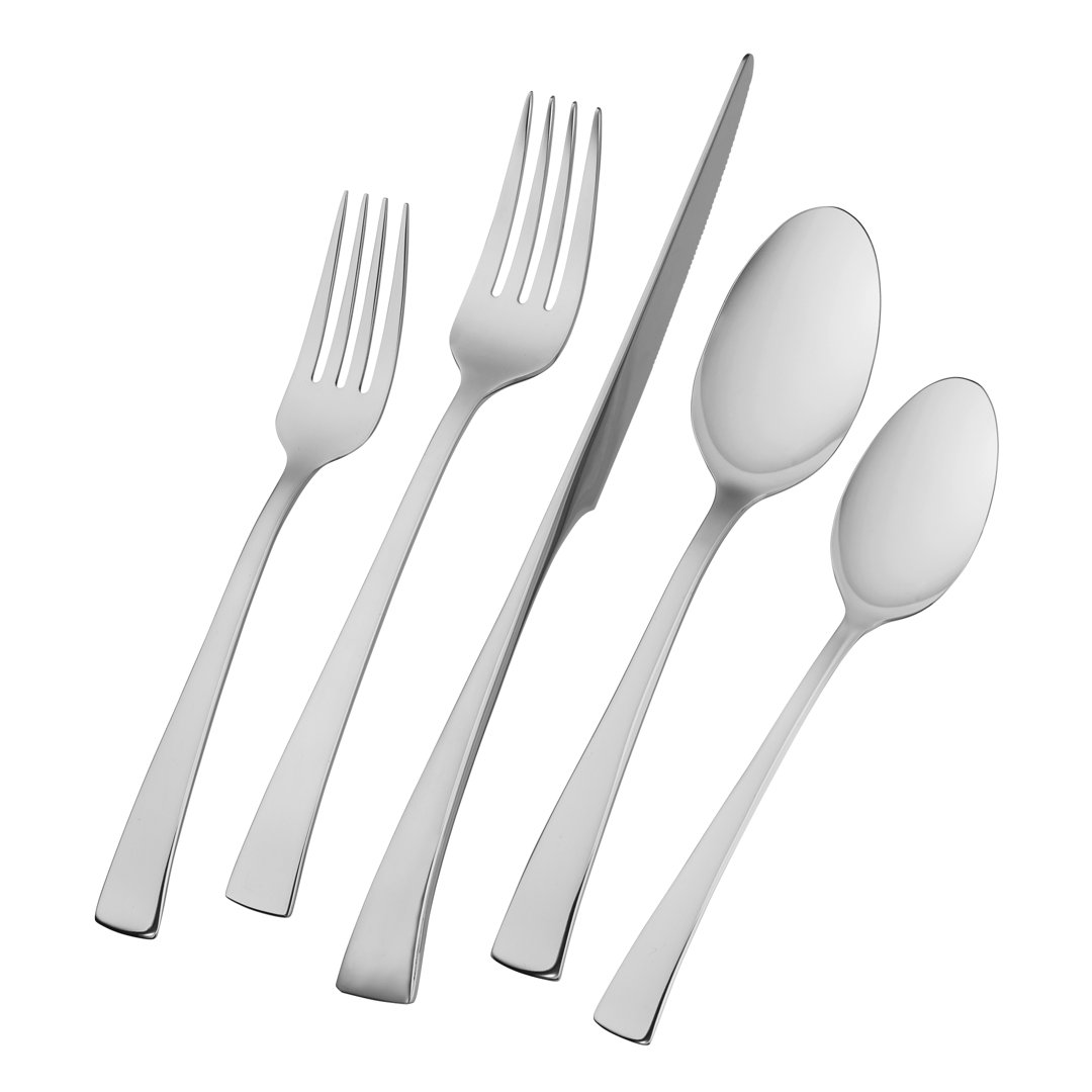 ZWILLING Bellasera 23-Piece 18/10 Stainless Steel Flatware Set ZWILLING J.A. Henckels