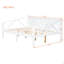 Lit de jour double, blanc