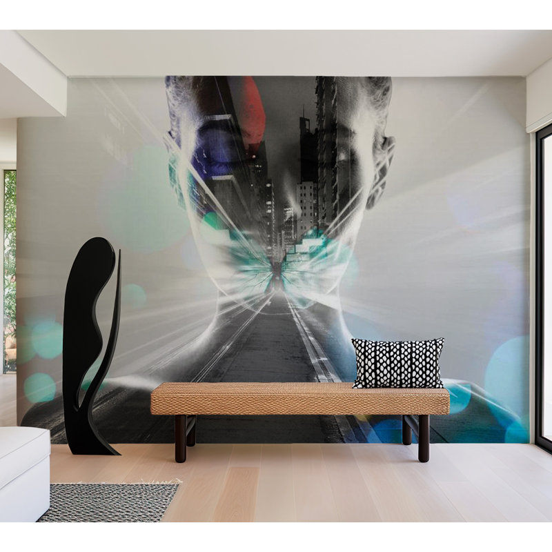 Aranjit Wall Mural, 82" L x 118" W