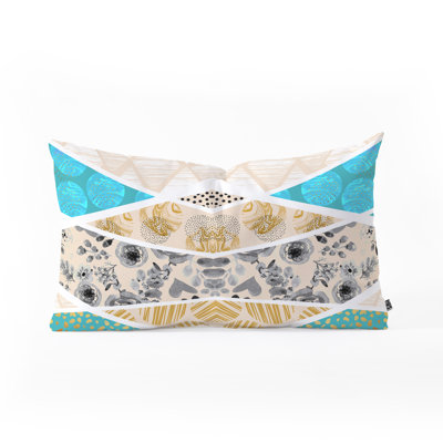 Coussin lombaire extérieur mosaïque géométrique marta barragan camarasa