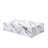 Fritzy Rectangular Coffee Table In White Engineered Stone