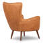 Apollo Genuine Leather Wingback Lounge Chair-52862762