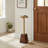 Phelia Solid Wood and Aluminum Top End Table