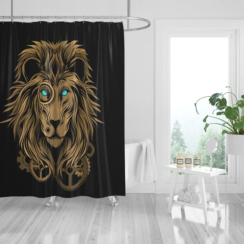 Shower Curtain, 72" H x 70" W
