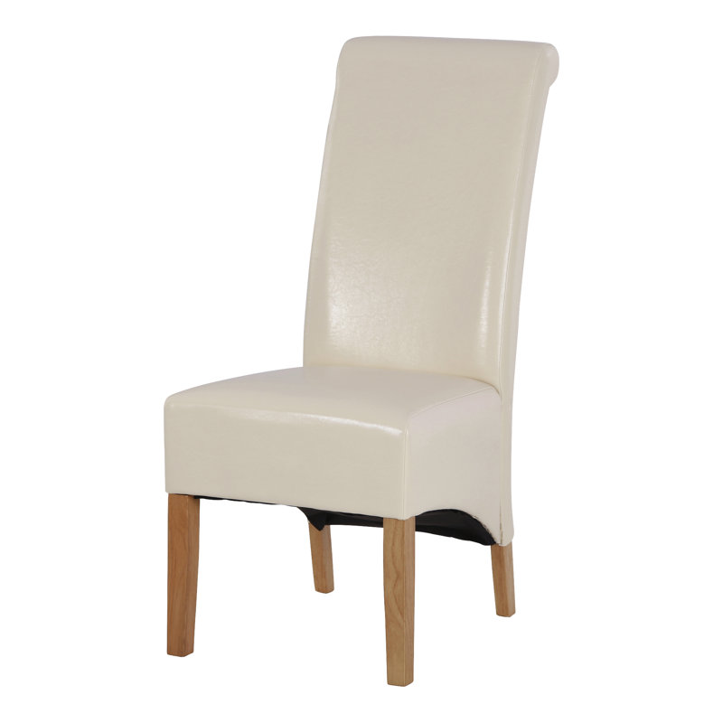 Joanie Upholstered Dining Chair, Cream