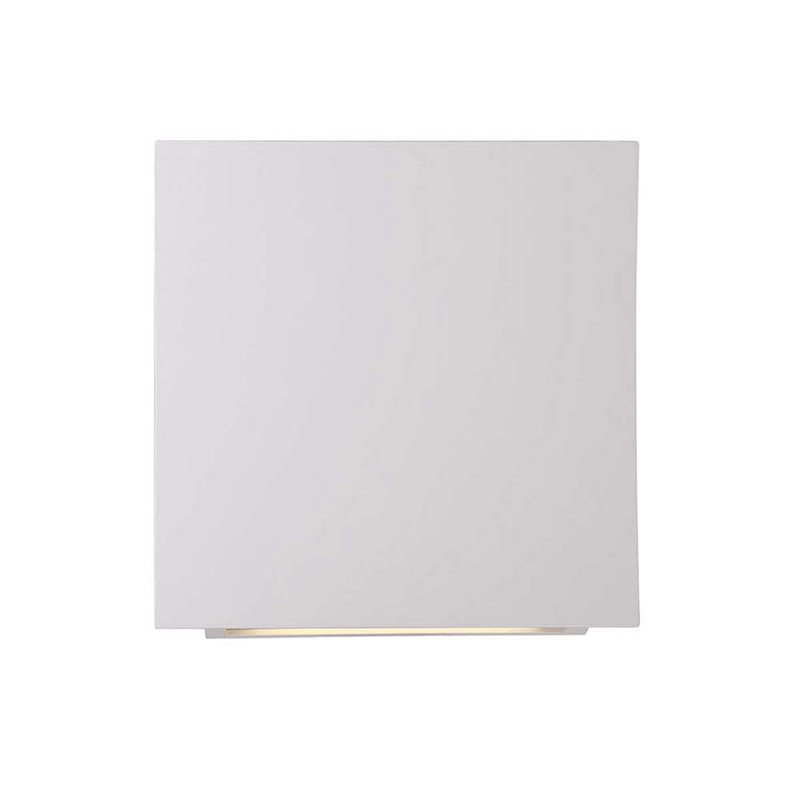 Plafonnier encastré 1 lumière Slide, Blanc, 2700 K