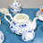 Bone china tea set