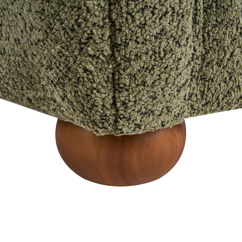 Fauteuil d'appoint Soren, Vert olive