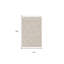 Ivoire Touffeté floral/beige Tapis décoratif