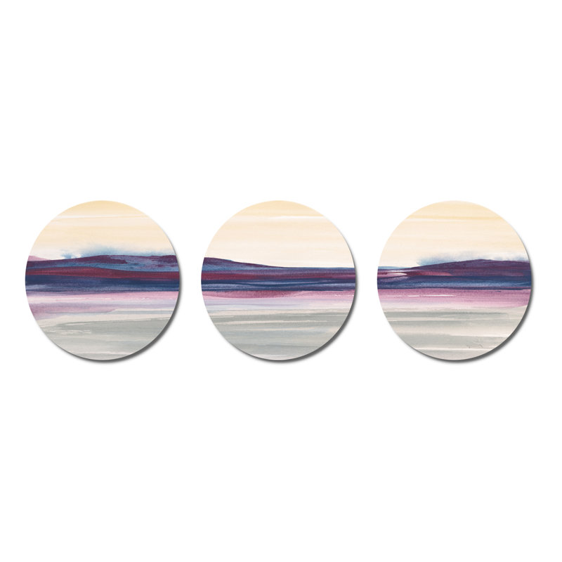 Modern Abstract Wall Decor on Metal