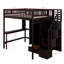 Jamesy Kids Full Loft Bed with Drawers-852834489
