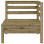 Staveley 63.5cm Wide Wood Patio Sectional-609128803