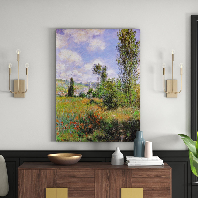 Claude Monet - Wrapped Canvas Painting, 80cm H x 60cm W x 1.8cm D