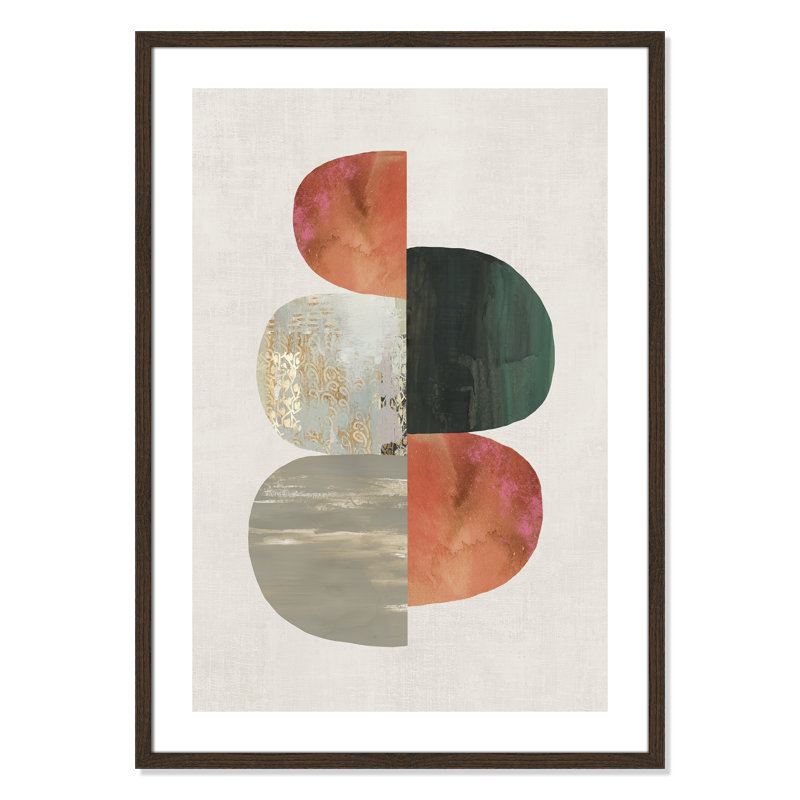 Evolving Energy II by Tom Reeves - Print, 35.5" H x 25.5" W, Framed Print, Gold