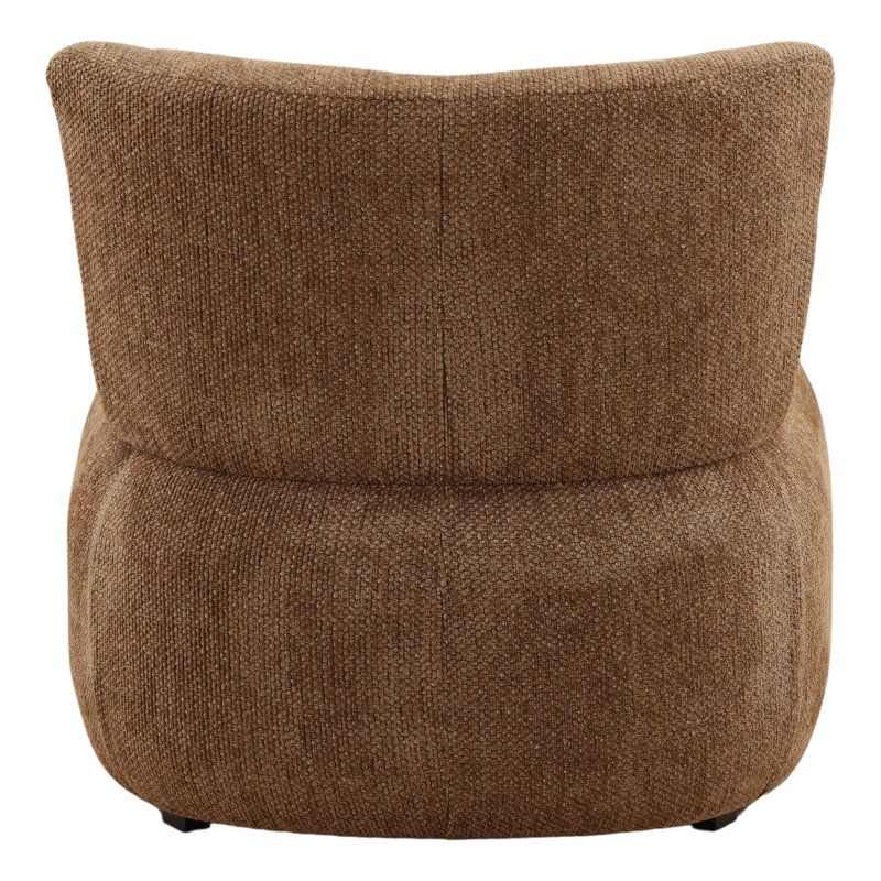Bridger Occasional Chair Brown, Brown Fabric