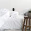 Ensemble de draps en mélange de coton 500 fils-57612382-57612383