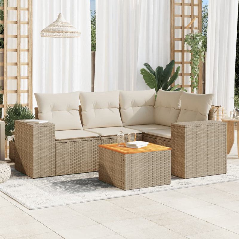 Ensemble de canapé de jardin Vidaxl