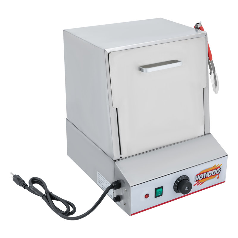 Ordway 500W Stainless Steel Hot Dog Chafing Dish Steamer