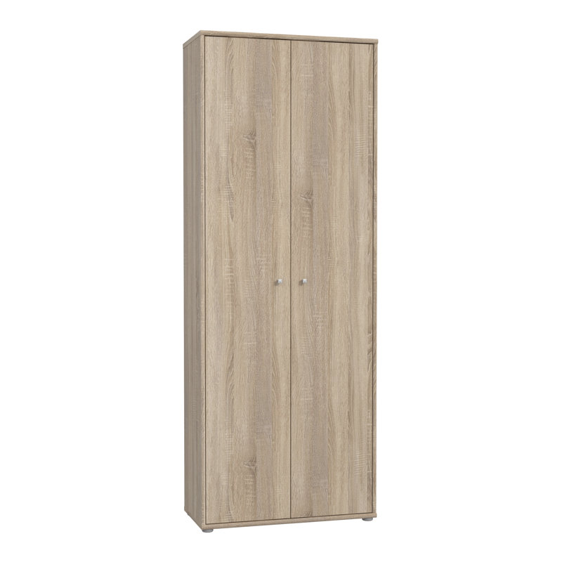 Amandla 2 Door Manufactured Wood Wardrobe, Sonoma Oak