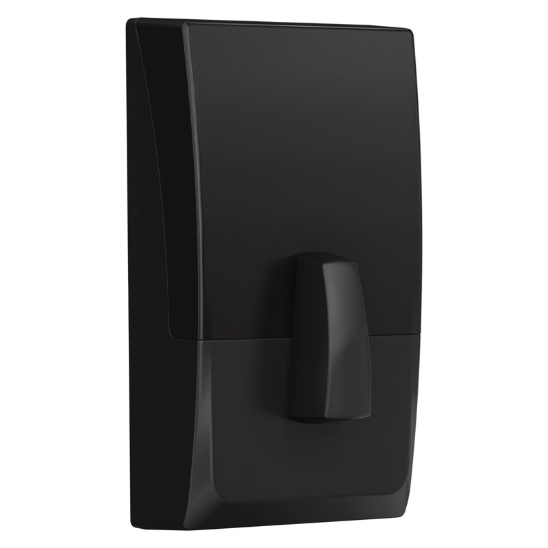 Encode Smart WiFi Deadbolt with Century Trim, Matte Black, Yes