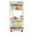 Delta Children Moveable Mansion Dollhouse - 360-Degree Play Dollhouse With Wheeled Base - Includes 16 Accessories - Fits 12-Inch Dolls - Pretend Play For Ages 3+