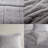 Cozy Ombre Shaggy Bedding Sets, 100% Polyester, Modern Bedroom Decor