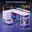 Modular L-Shaped Steel Computer Desk-1193912164-1193912166