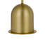 Saed 20 Inch Metal Accent Table Lamp With Dome Shade-531284854