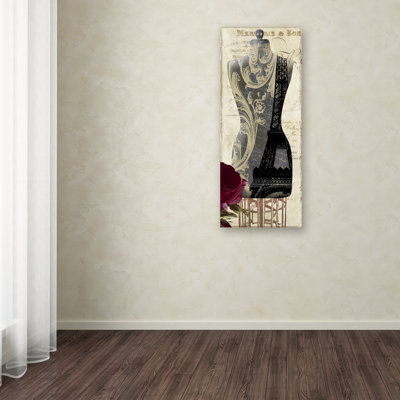 Jadaya «Paris Seamstress II» par Color Bakery, impression sur toile tendue