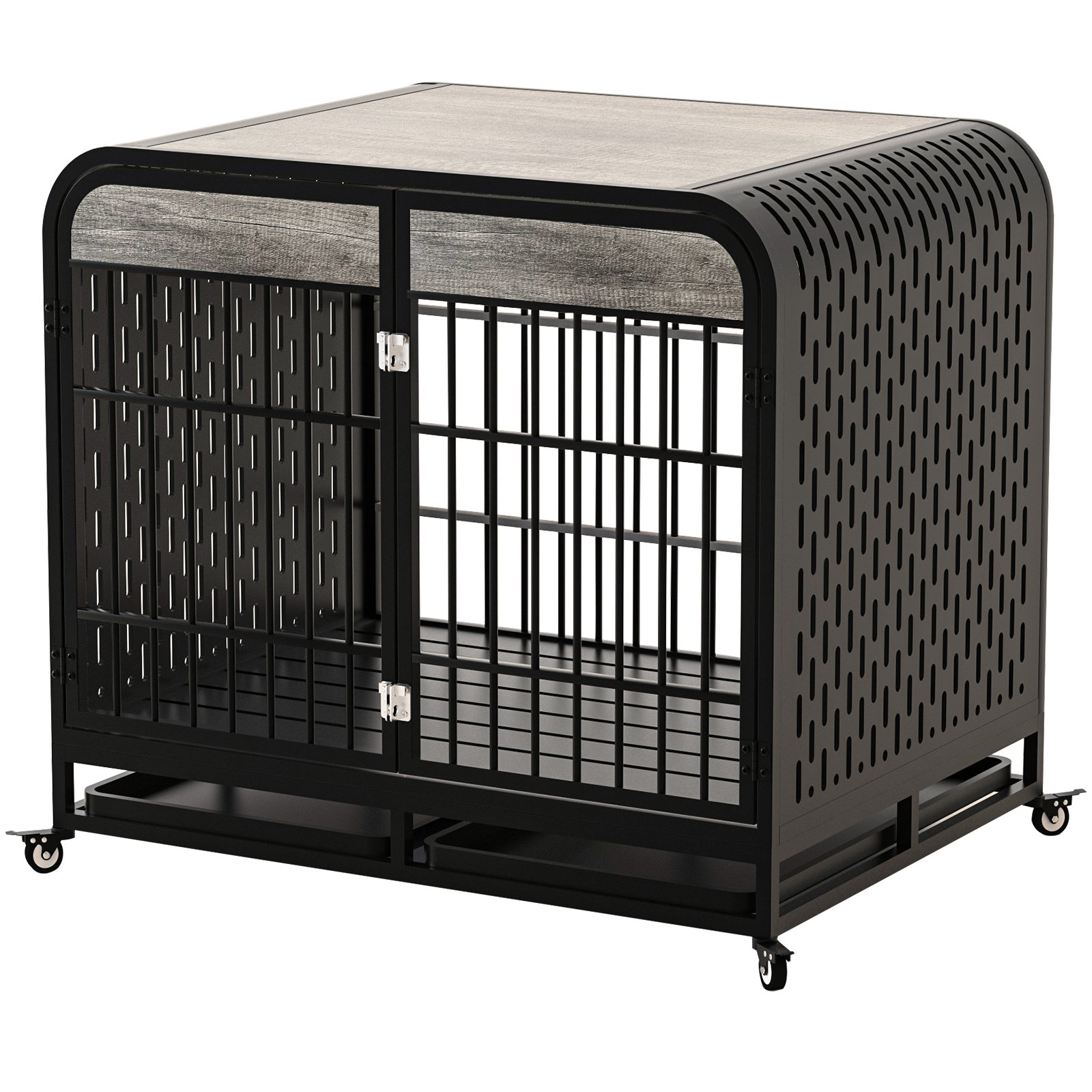 Tucker Murphy Pet™ Heavy Duty Dog Crate Wooden Dog Cage Furniture With