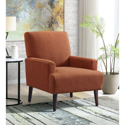 Chaise Palos Ebern Designs en 8077 et espresso