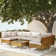 Patio 7-Piece PE Wicker Sectional Conversation Set