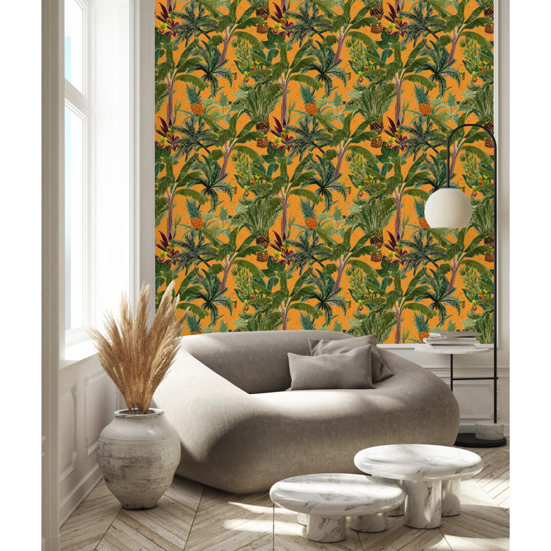 Carreau de papier peint l 25 po Hogarth, L 2,09 pi x L 18,75 pi