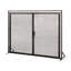 Pare-étincelles moderne en fer mat - l 39,16 po x H 30,93 po