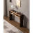 39.37" Brown Rectangular Solid Wood Console Table-107442443