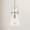 Coterie Dimmable Solid Brass 1 - Light Pendant