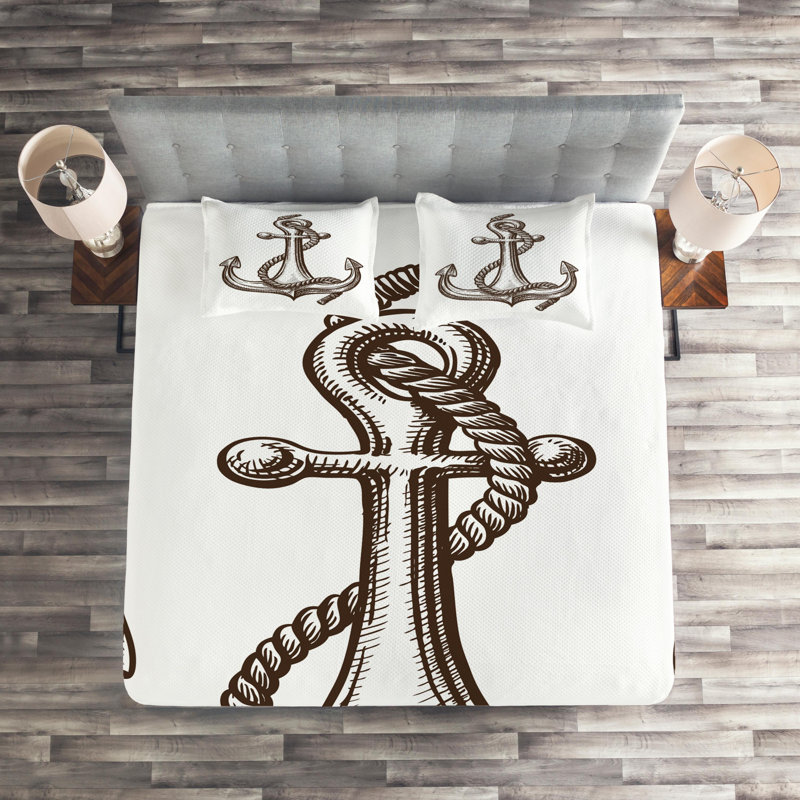 Coastal Polyester Coverlet
