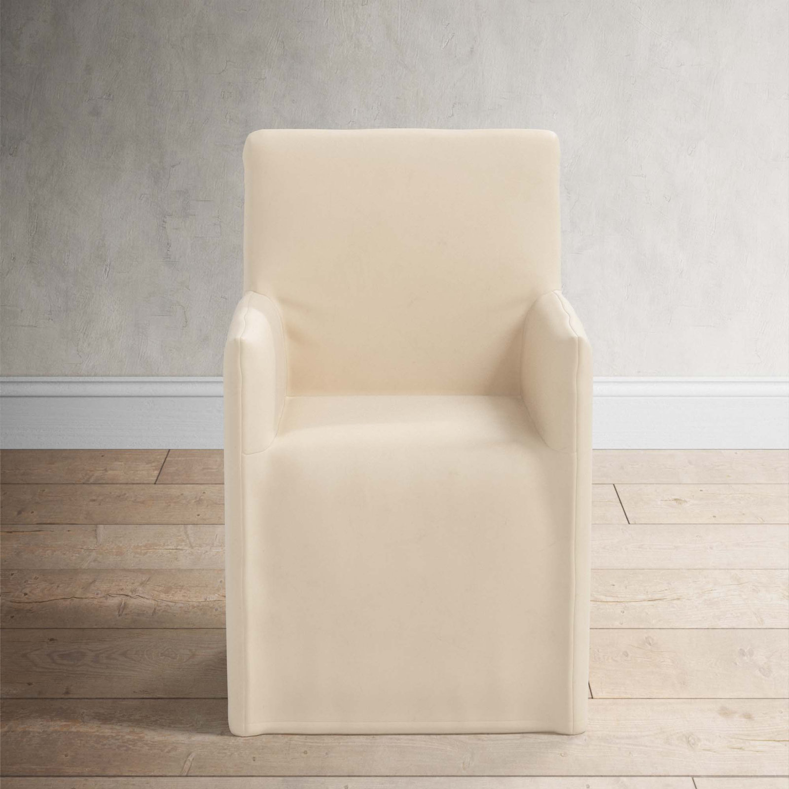 Ivanka Dining Chair, Classic Pearl Performance Velvet