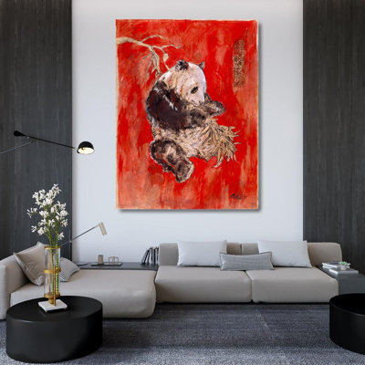 Art sur toile tendue par Red Barrel Studio® Wiley, Marta Gallery, Red Panda