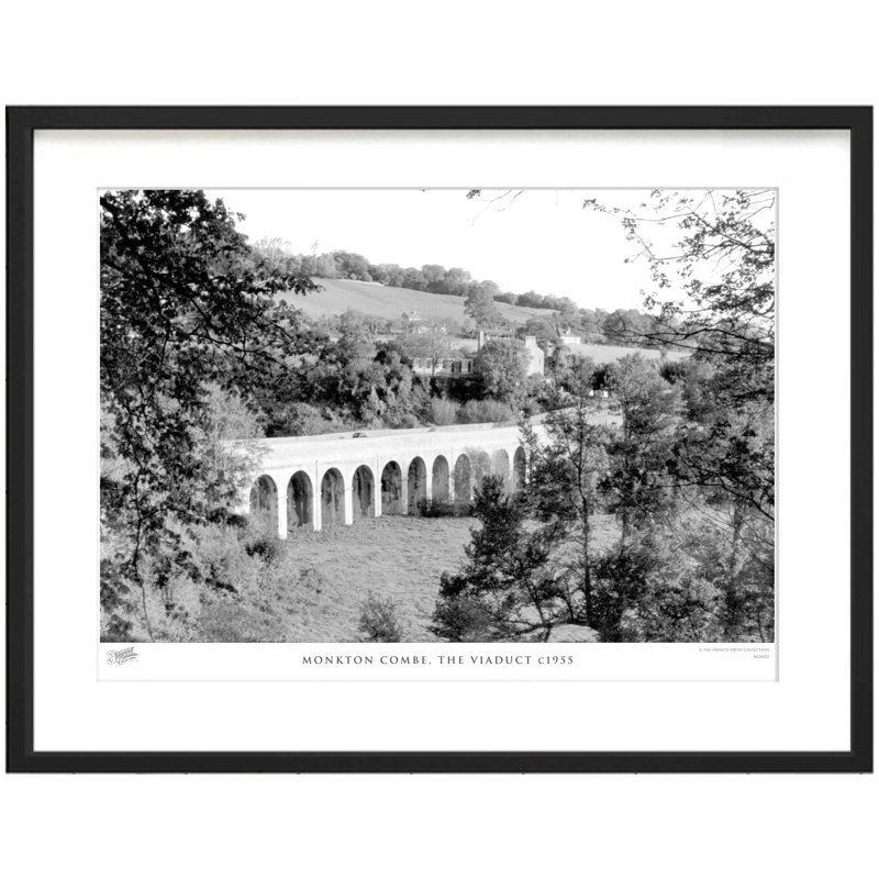 Monkton Combe, The Viaduct C1955 - Single Picture Frame Print, 60cm H X 80cm W x 2cm D