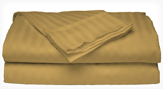 Sateen Sheet Set, Gold